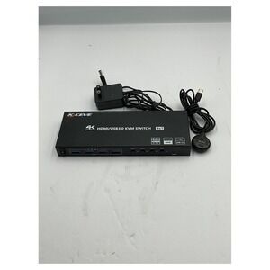 KCEVE 4K HDMI USB3.0 KVM Switch 4x1 Model‎ KC-KVM401A